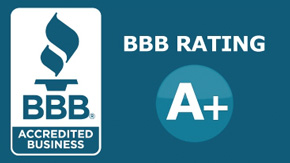 Better Business Bureau A+ rating